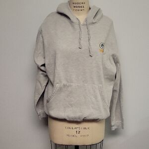 Dunbrooke Light Gray Green Bay Packers/Sports Illustrated Hoodie
